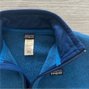 Boys Fleece Jacket - M - Blue